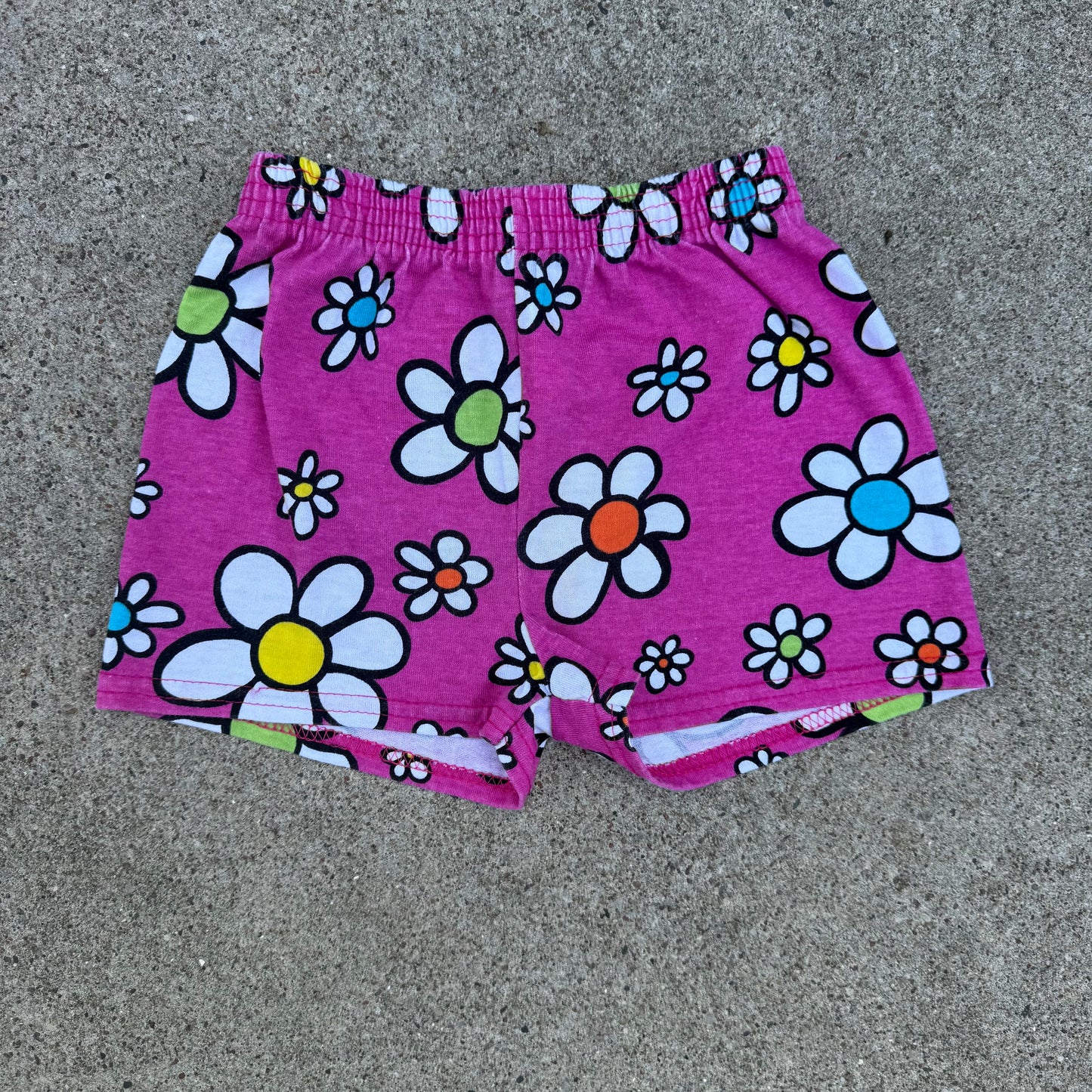 Vintage Flower Shorts - 4T