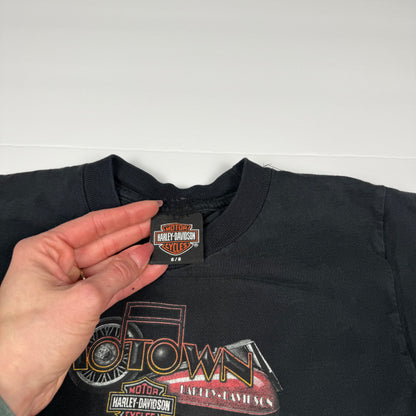 Vintage 2003 Harley Davidson Motown Detroit Michigan T-Shirt - Size 5T/6