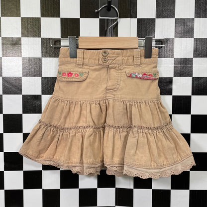 Y2K Oshkosh Corduroy Skirt - 3T