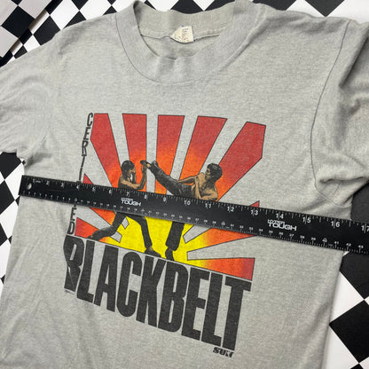 Vintage Black Belt T-Shirt (Youth XL)